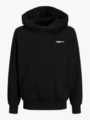Jack and Jones Junior Islington Back Sweat Hood Junior Black