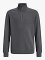 Jack and Jones Junior Bradley Sweat Half Zip Junior Castlerock