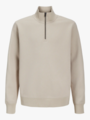 Jack and Jones Junior Bradley Sweat Half Zip Junior Moonbeam