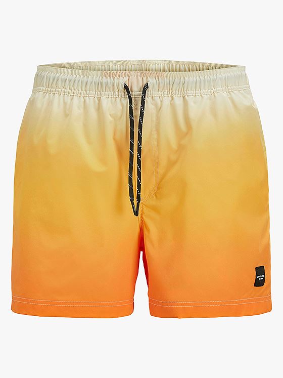 Jack and Jones Junior Maui Swim Dip Dye Junior Buttercream