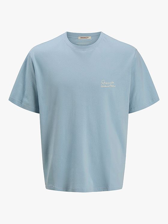 Jack and Jones Junior Capulco Type Tee Crew Neck Junior Skyway