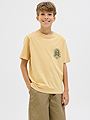 Jack and Jones Junior Junior Blumanson Short Sleeve Tee Junior Moonstone