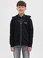 Jack and Jones Junior Soho Sweat Zip Hood Black