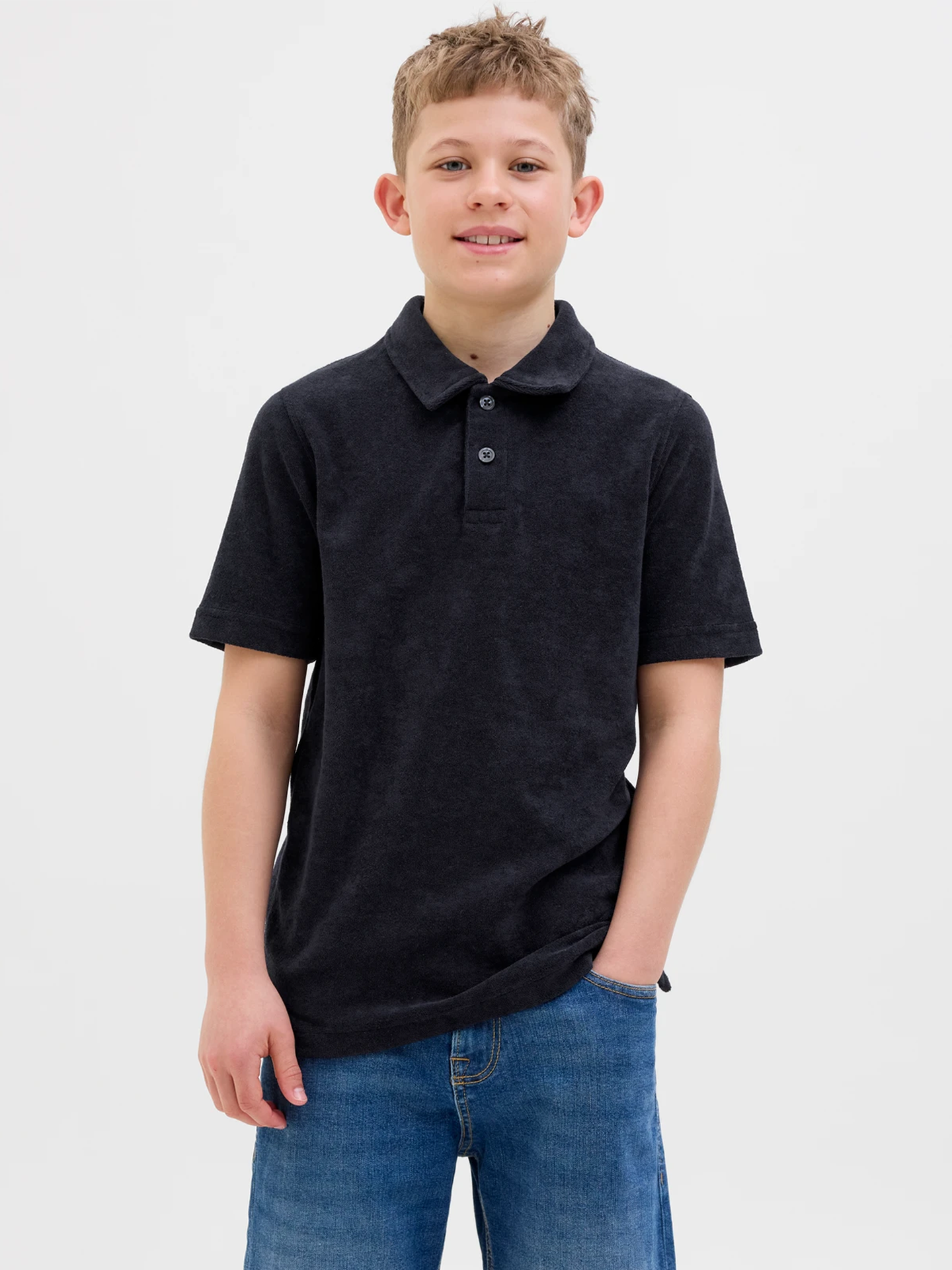 Jack and Jones Junior Laben Polo Junio Night Sky