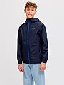 Jack and Jones Junior Junior Flynn Rain Jacket Blue / Navy Blazer