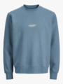 Jack and Jones Soho Sweat Crew Neck Blue Mirage