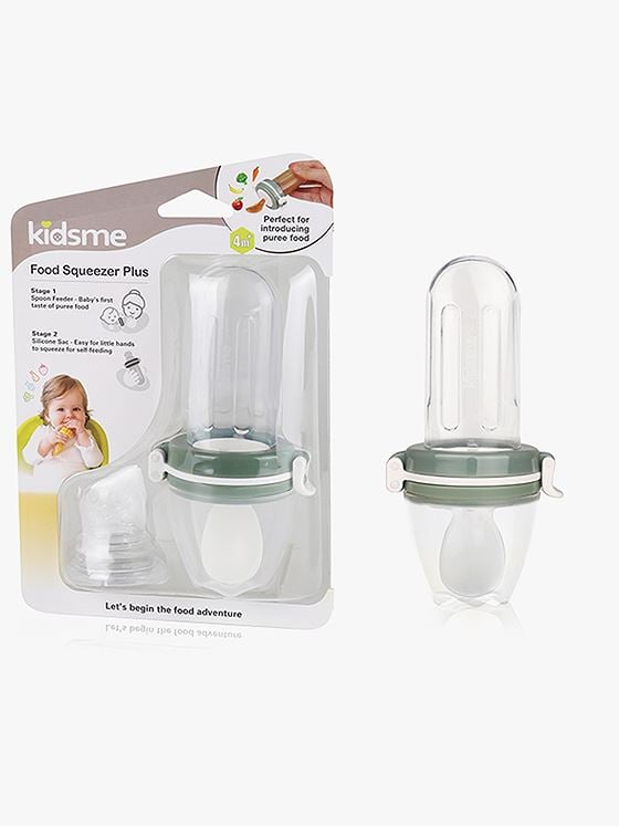 Kidsme Food Sqeezer Plomme Flerfarget
