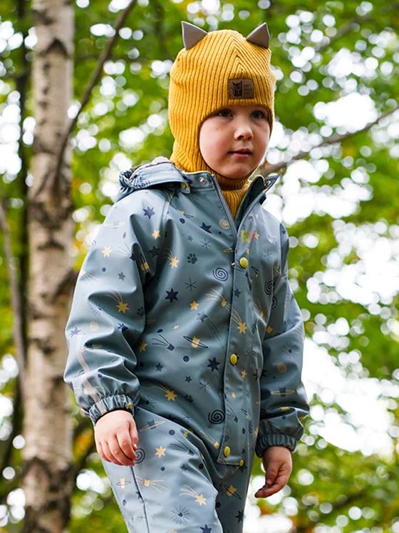 Kattnakken Balaklava m/refleks Oker