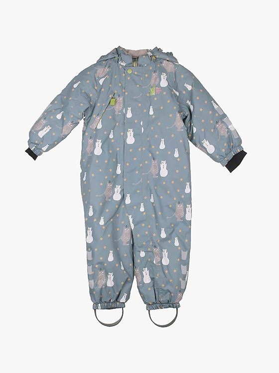 Kattnakken Parkdress Baby Snø - Tolvmeteskogen Hav