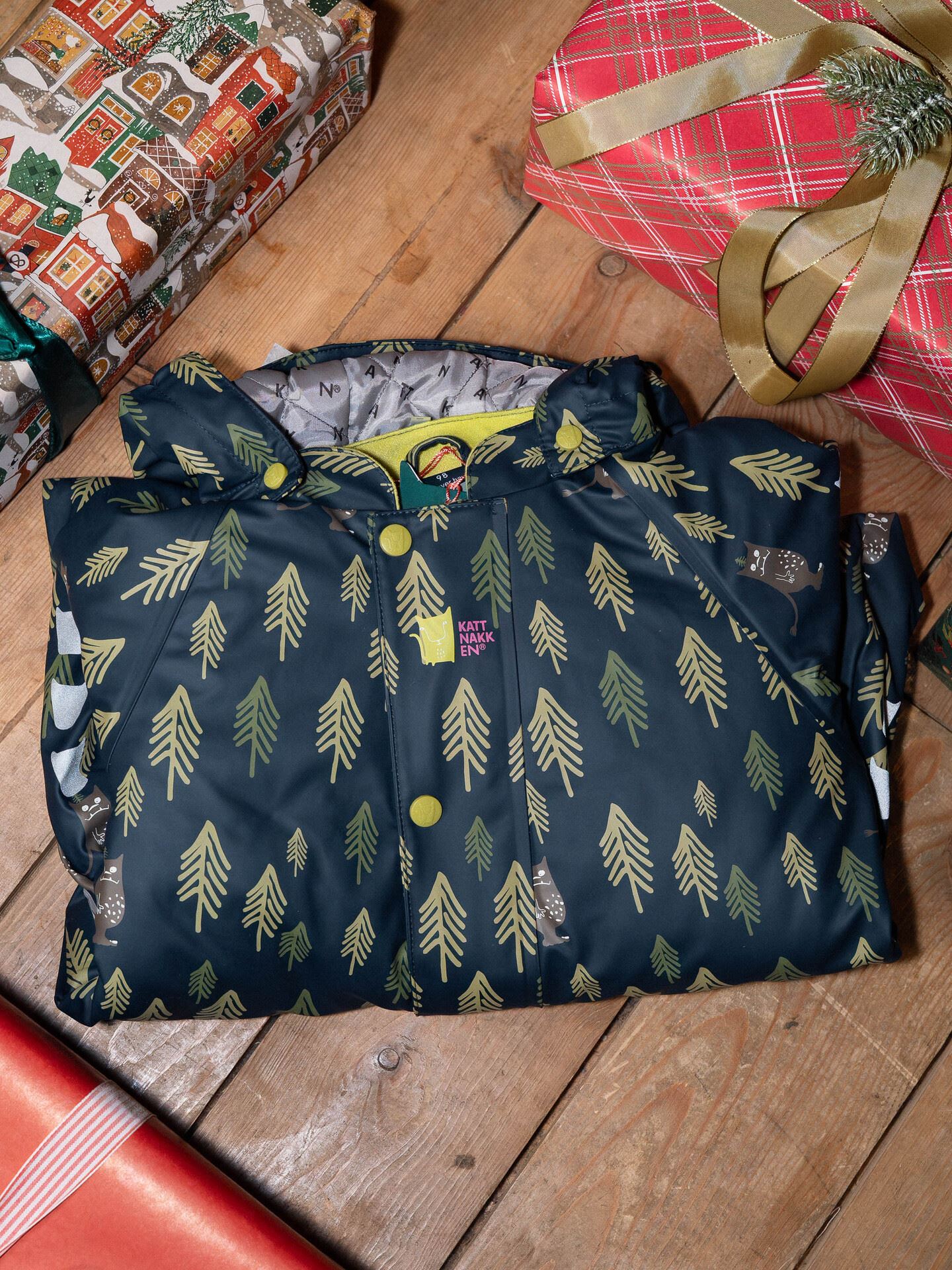 Kattnakken Vinterregndress Slaps Marine