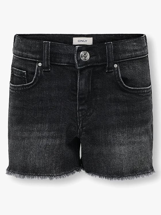 Kids Only Robyn Ex Vint Denim Shorts Washed Black