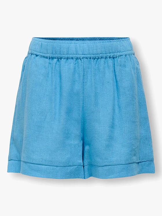 Kids Only Tokyo Linen Blend Shorts Azure Blue