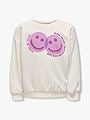 Kids Only Leonora Life Long Sleeve O-Neck Print Tofu Smile