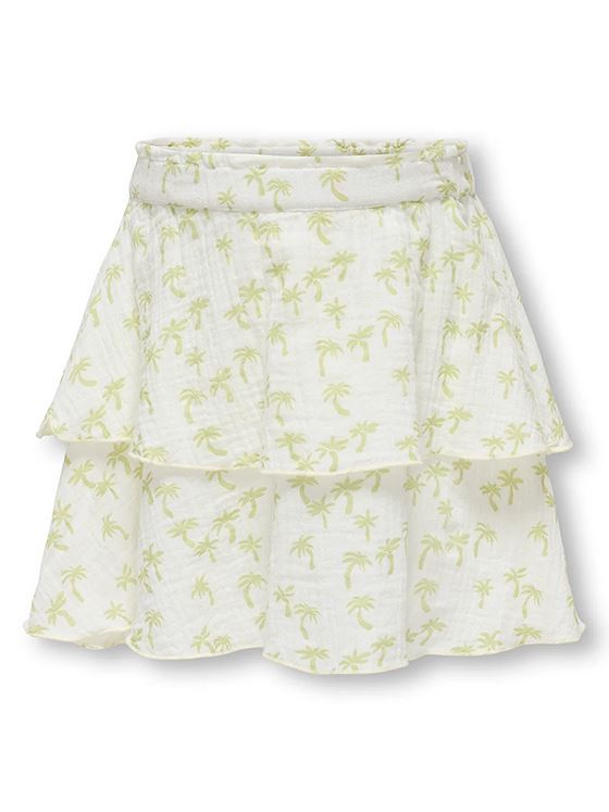 Kids Only Palm Thyra Life Layered Skirt Whitecap Gray