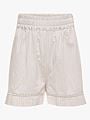 Kids Only Daimi Detail Shorts Feather Grey/White