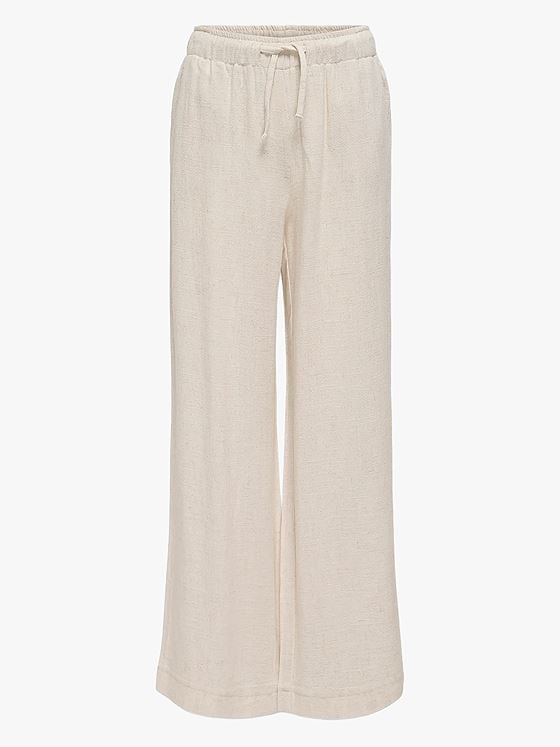 Kids Only Siesta Pull-Up Linen Blend Pants Moonbeam