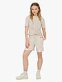 Kids Only Siesta Pull-Up Linen Blend Shorts Moonbeam