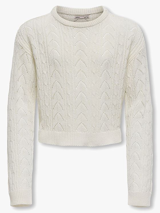 Kids Only Clarisa Life Long Sleeve O-Neck Knit Tofu