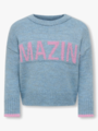Kids Only Amour Long Sleeve Oneck Pullover Knit Arona