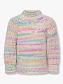 Kids Only Carma-Lia Long Sleeve O-Neck Knit Pumice Stone