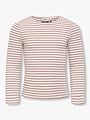 Kids Only Maude Stripe Long Sleeve O-Neck Top Junior Birch