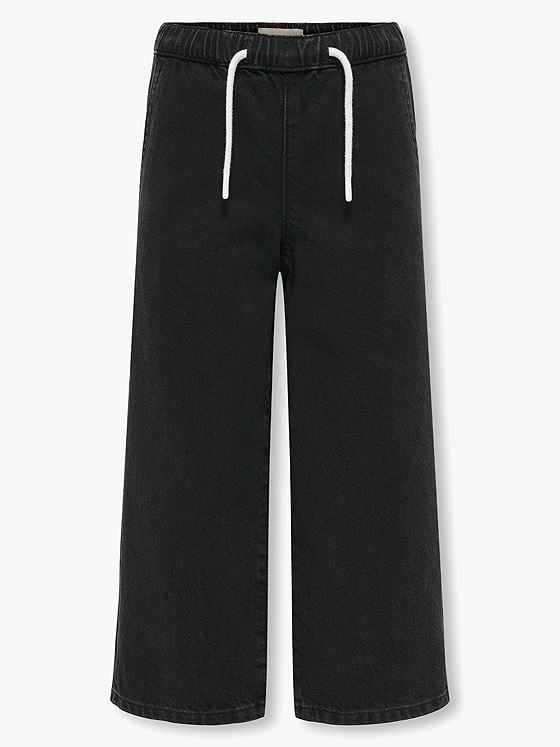 Kids Only Pierce Wide Jeans Denim Pim Washed Black