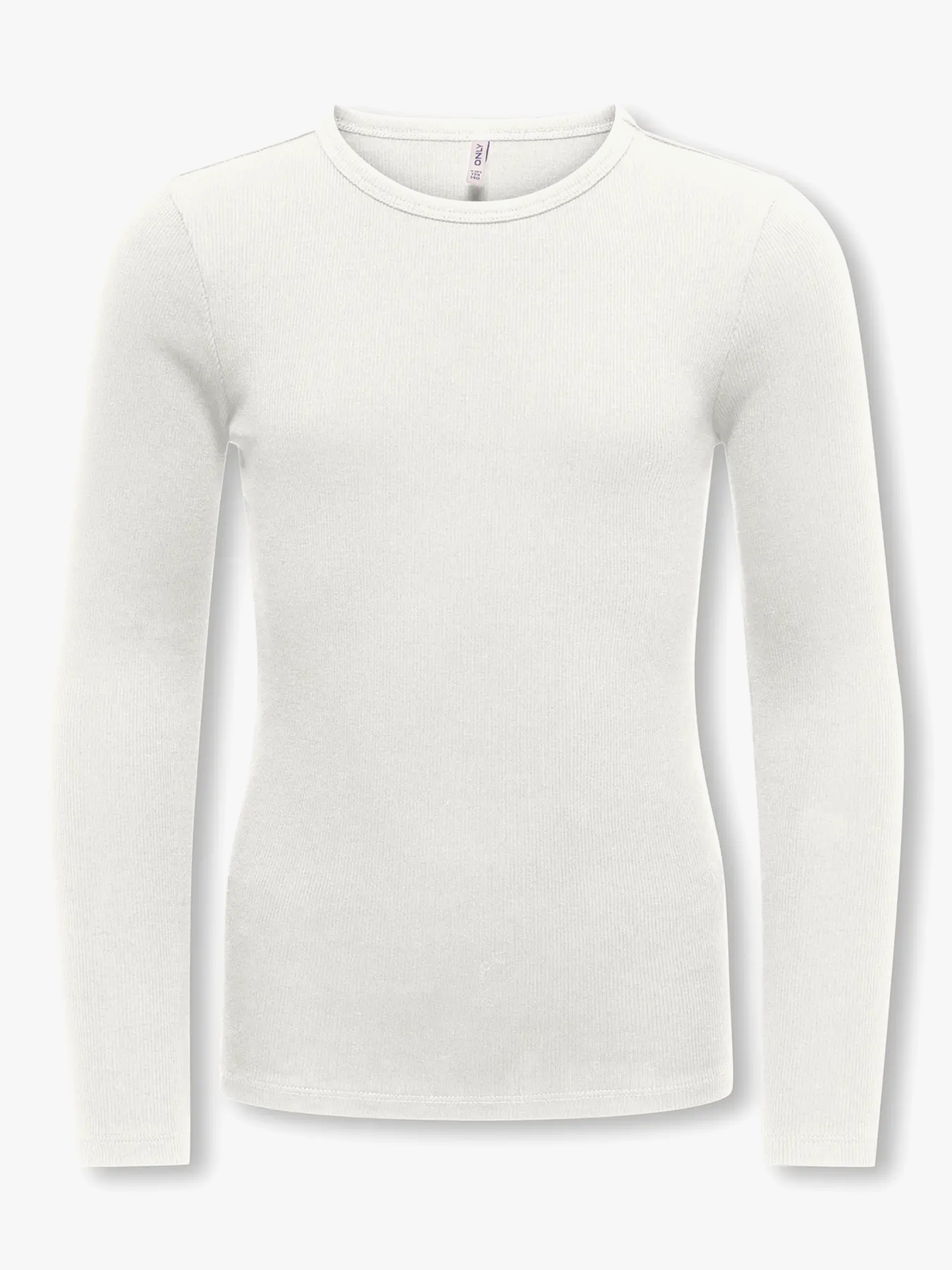 Kids Only Lucky Long Sleeve O Neck Top Cloud Dancer