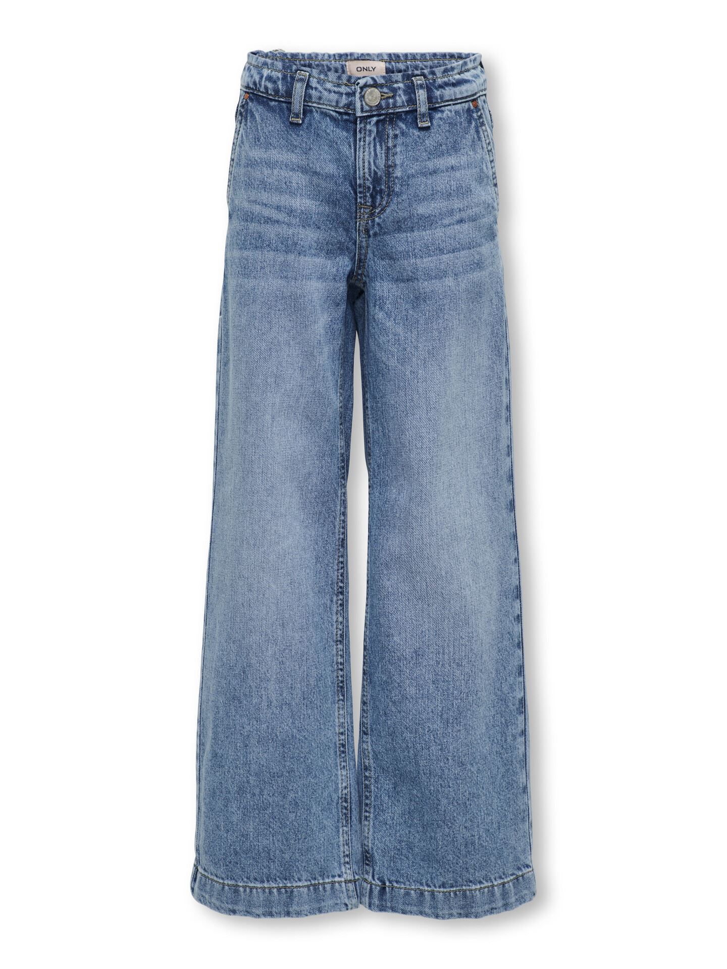 Kids Only Comet Wide Leg Denim Medium Blue Denim