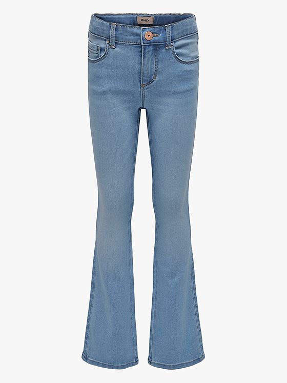 Kids Only Royal Life Reg Flared Light Blue Denim
