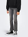 Kids Only Royal Life Reg Flared Dark Grey Denim