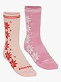Kari Traa Vinst Wool Sock 2Pk Gum Pink