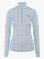 Kari Traa Rose Half Zip Bright Turguoise