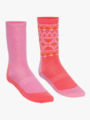 Kari Traa Nina Wool Sock 2-pack Dusty Pink
