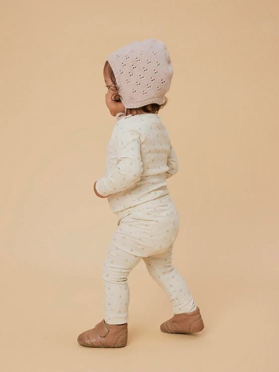 Lil- Atelier Gago Long Sleeve Slim Body Turtledove Flower