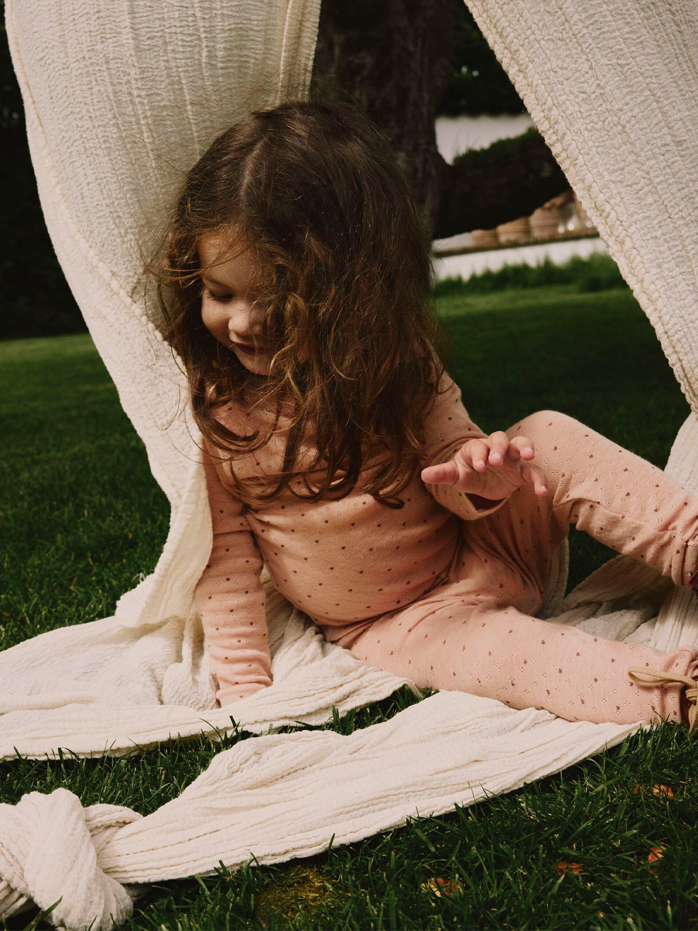 Lil- Atelier Nava Long Sleeve Wool Top Rugby Tan