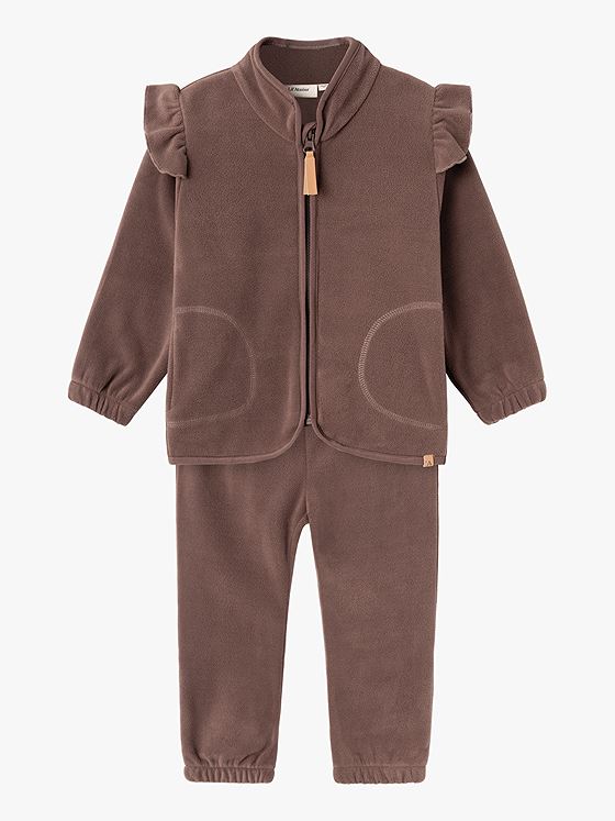 Lil- Atelier Laspektra Fleece Set Fo Peppercorn