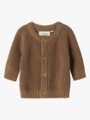 Lil- Atelier Emlen Long Sleeve Knit Card Sepia Tint