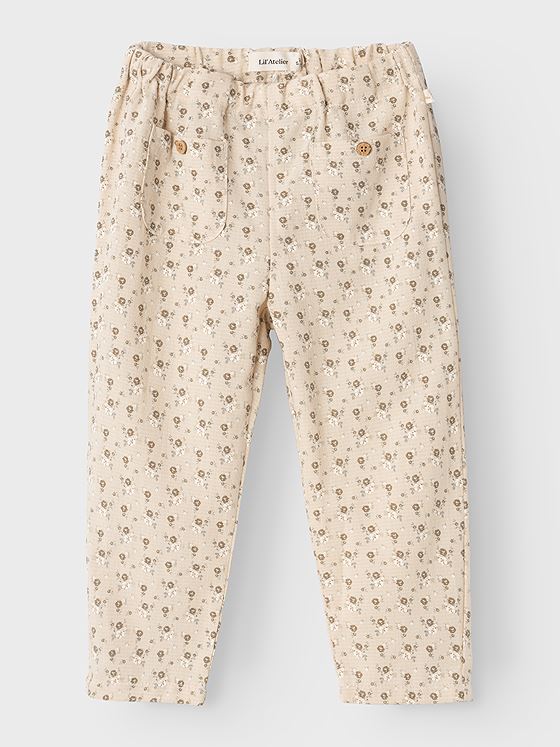 Lil- Atelier Lacy Reg Pant Sheer Bliss