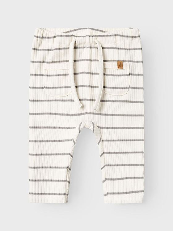 Lil- Atelier Kail Reg Pant Coconut Milk