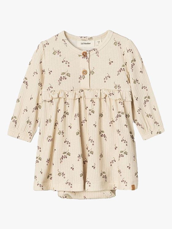 Lil- Atelier Gio Bal Long Sleeve Body Dress Birch