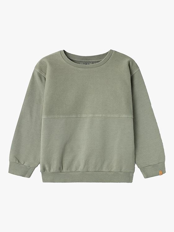 Lil- Atelier Omads Long Sleeve Sweat Seagrass
