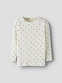 Lil- Atelier Gago Long Sleeve Slim Top Coconut Milk