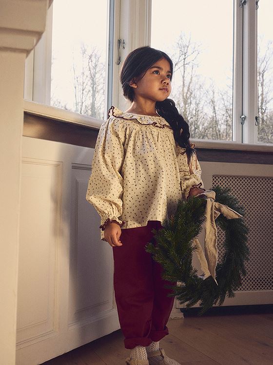 Lil- Atelier Rasia Long Sleeve Loose Shirt Turtledove
