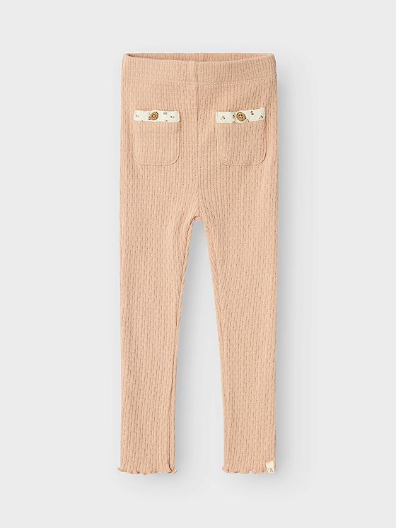 Lil- Atelier Rea Slim Legging Rugby Tan