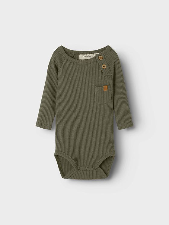 Lil- Atelier Rajo Mub Long Sleeve Slim Body Kalamata