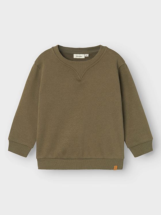 Lil- Atelier Ilondon Ran Long Sleeve Loose Sweat Kalamata