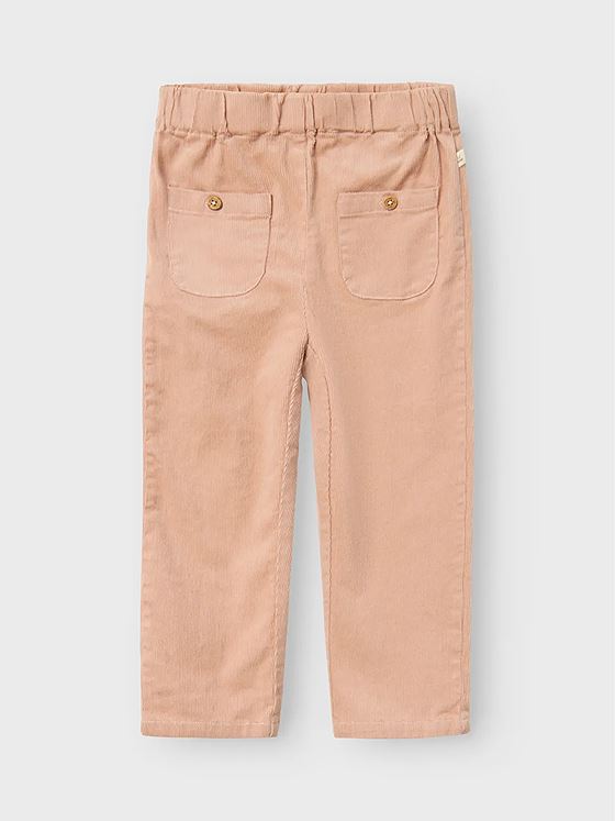 Lil- Atelier Revelle Loose Cord Pant Rugby Tan