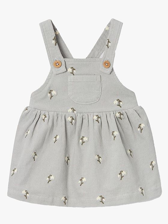 Lil- Atelier Nelly Loose Cord Skirtall Mirage Gray
