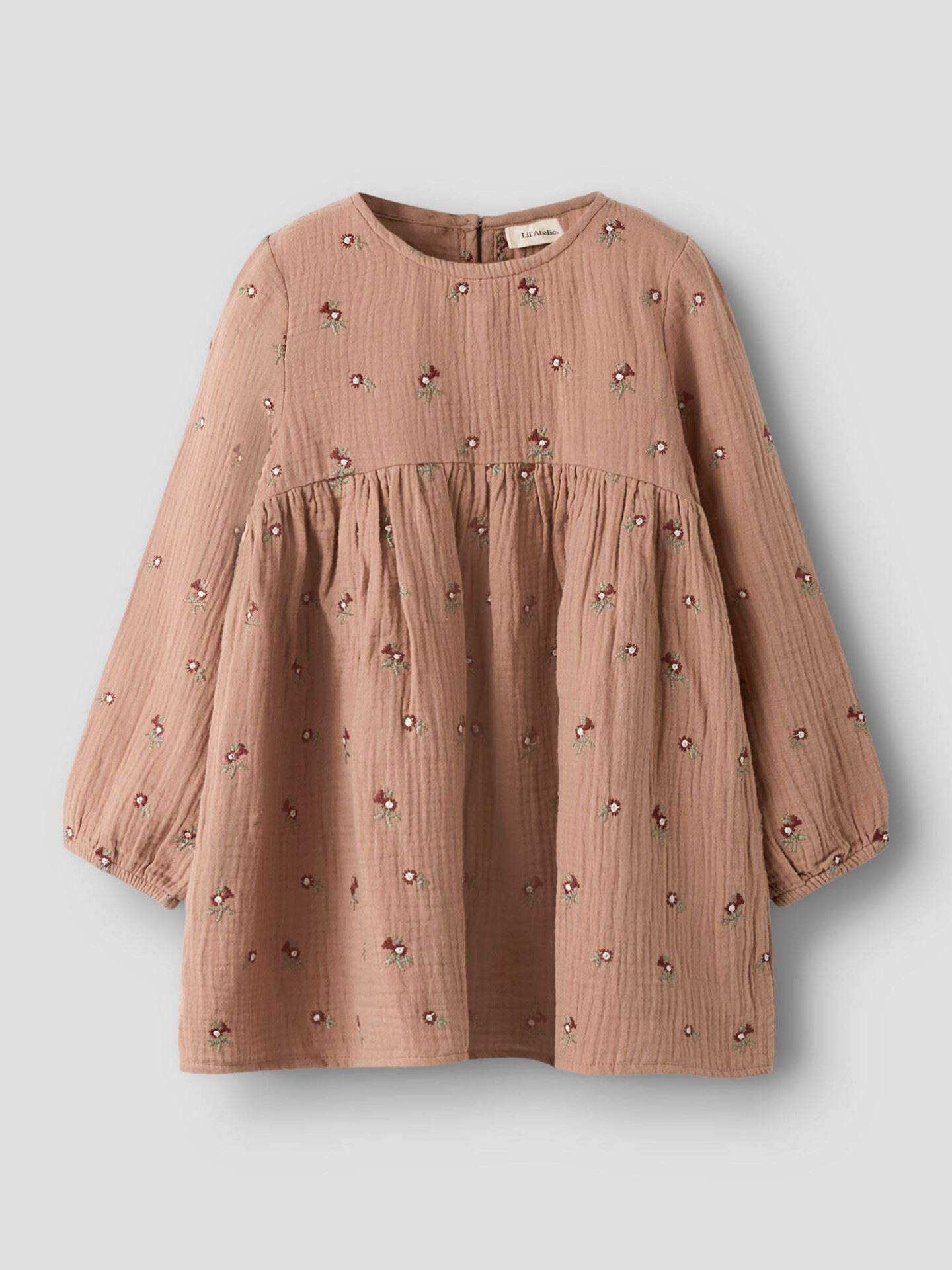 Lil- Atelier Tamina Long Sleeve Loose Dress Roebuck