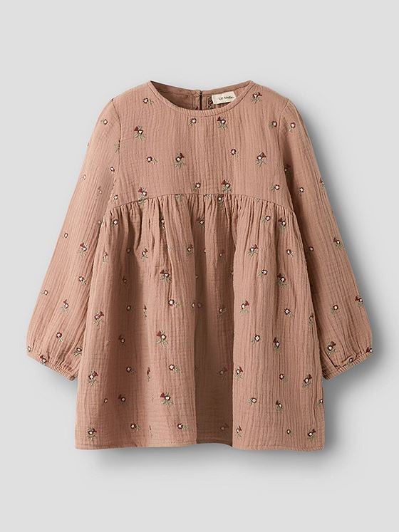 Lil- Atelier Tamina Long Sleeve Loose Dress Roebuck